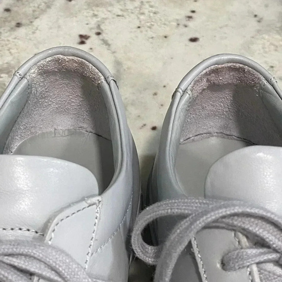 COMMON PROJECTS Men’s EU 41 US 8 Original Achilles Leather Sneakers Gray‎ - Picture 5 of 16